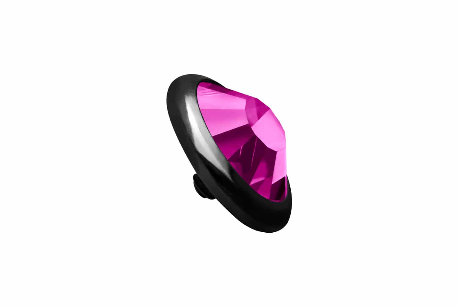 Titan Dermal Anchor Aufsatz DISC + KRISTALL ++SALE++ von Piercingline